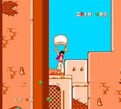 Aladdin NES screenshot 2