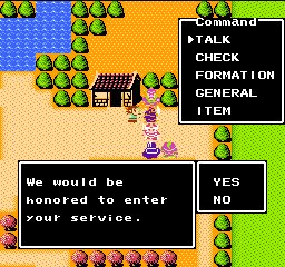 Destiny of an Emperor NES screenshot 1