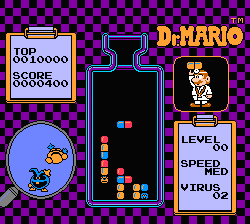 Dr. Mario NES screenshot 2