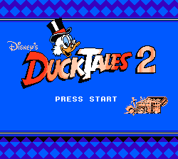 Duck Tales 2 NES screenshot 1