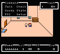 Earth Bound Zero NES screenshot 1