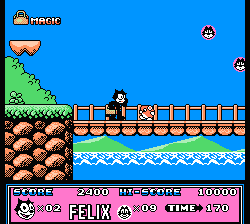 Felix the Cat NES screenshot 1