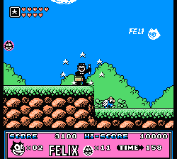 Felix the Cat NES screenshot 2