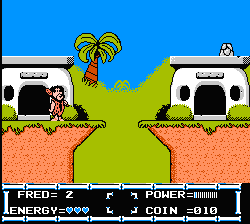 Flintstones NES screenshot 1