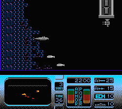 Hunt for Red October NES screenshot 1