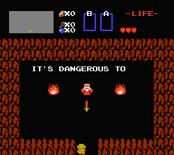 Legend of Zelda NES screenshot 2