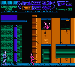 Robocop NES screenshot 3