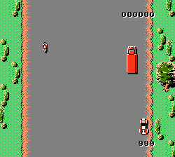 Spy Hunter NES screenshot 1
