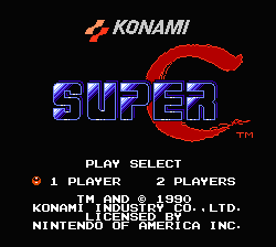 Super Contra NES screenshot 1