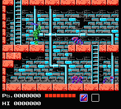 Teenage Mutant Ninja Turtles NES screenshot 2