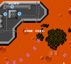 Terra Cresta NES screenshot 2