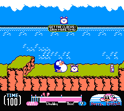 Yume Penguin Monogatari NES screenshot 1