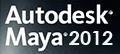 Autodesk Maya 2012 Text Logo