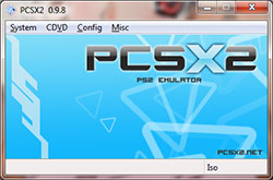 PCSX2 Main Screen